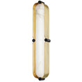 Load image into Gallery viewer, Tribeca 16" Bath Vanity Light - Aged Brass Finish
