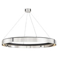 Load image into Gallery viewer, Tribeca Large Chandelier - Burnished Nickel/Black Finish
