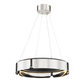 Load image into Gallery viewer, Tribeca Small Chandelier - Burnished Nickel/Black Finish
