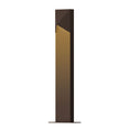 Load image into Gallery viewer, Triform 22" LED Bollard - Textured Bronze Finish
