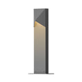 Load image into Gallery viewer, Triform 16" LED Bollard - Textured Gray Finish
