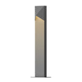 Load image into Gallery viewer, Triform 22" LED Bollard - Textured Gray Finish
