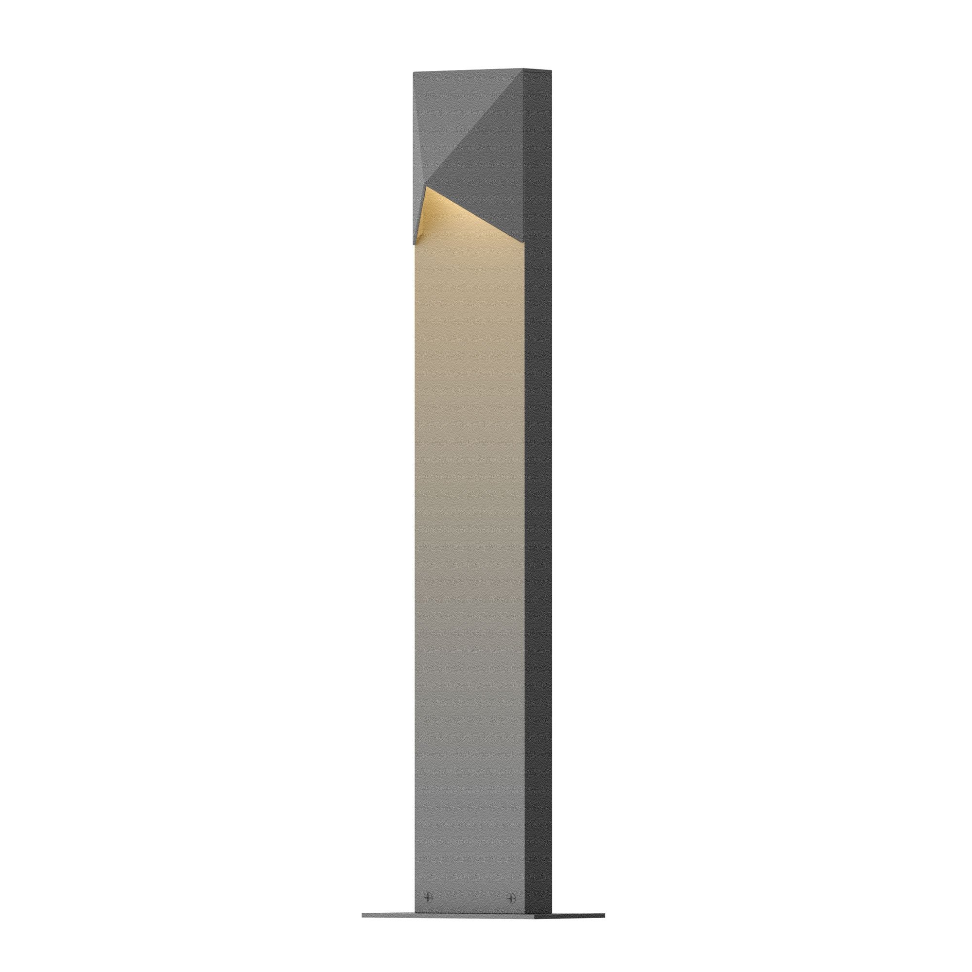 Triform 22" LED Bollard - Textured Gray Finish