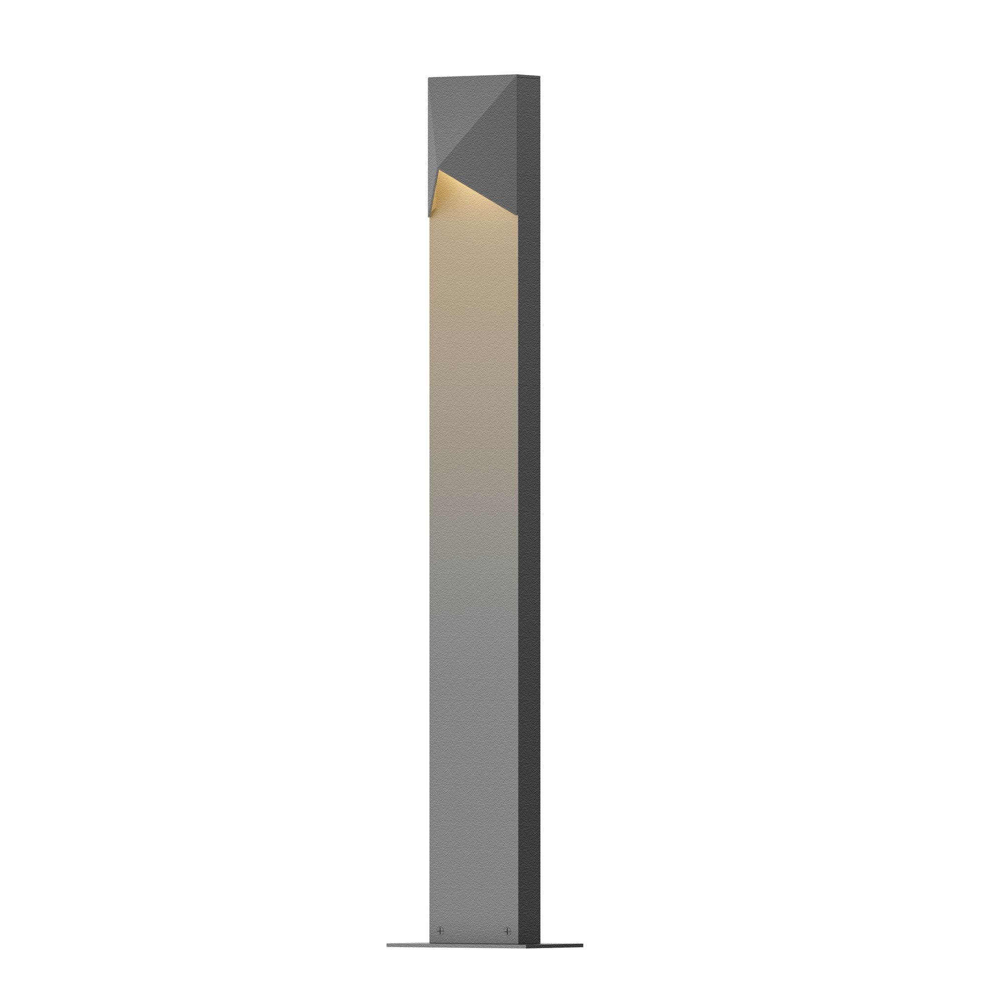 Triform 28" LED Bollard - Textured Gray Finish