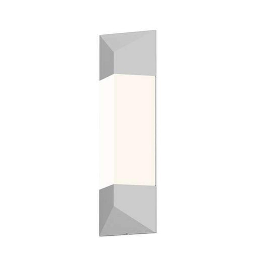 Triform 18" Outdoor LED Wall Sconce - White