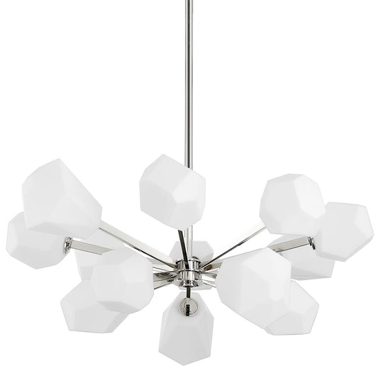 Tring Chandelier - Polished Nickel