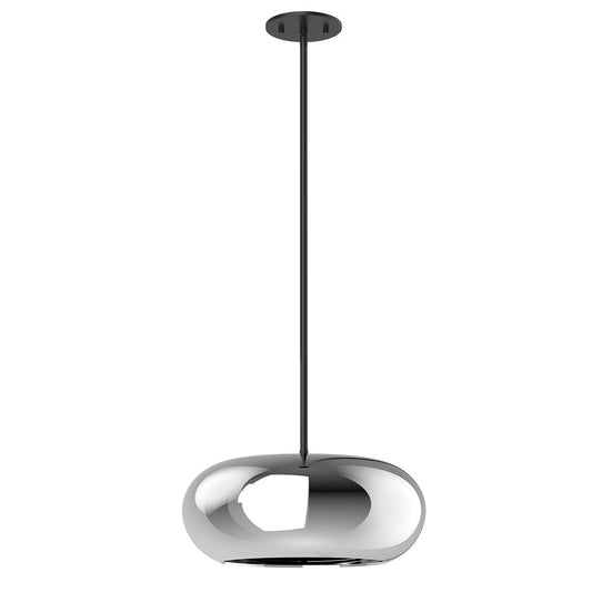 Trinity LED Oval Pendant - Chrome Finish