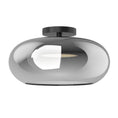 Load image into Gallery viewer, Trinity LED Semi Flushmount - Chrome
