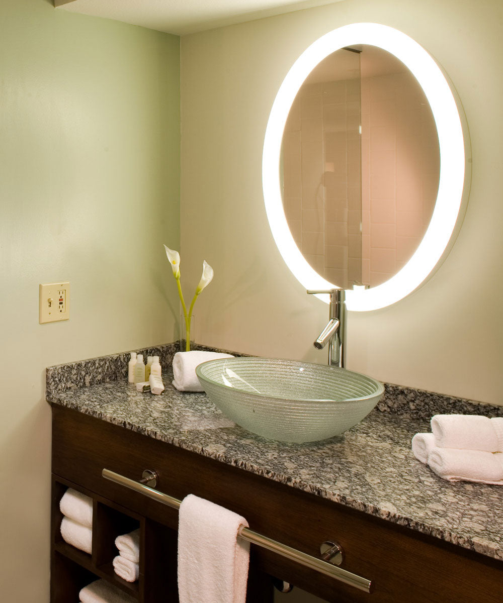 Trinity Lighted Mirror Display