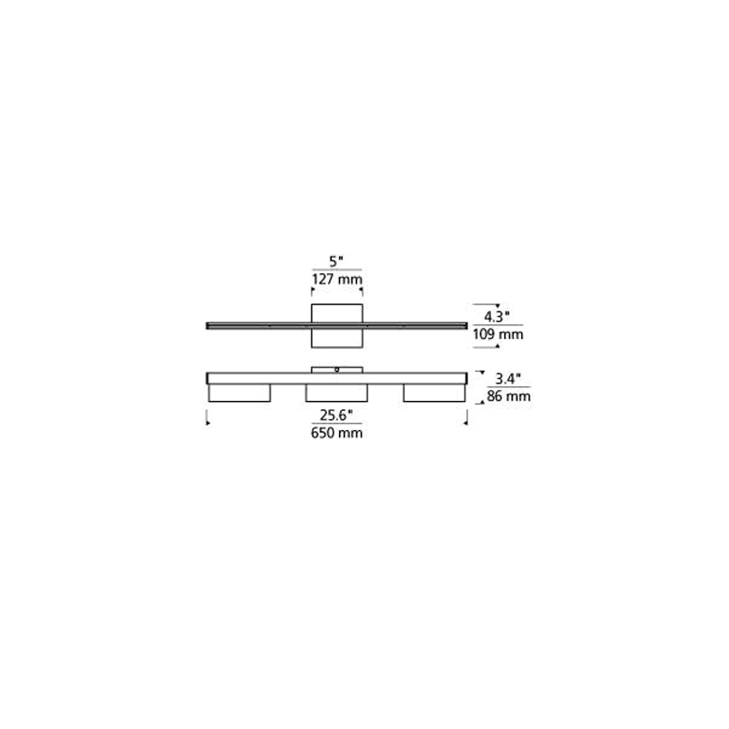 Tris Bath Vanity - Diagram