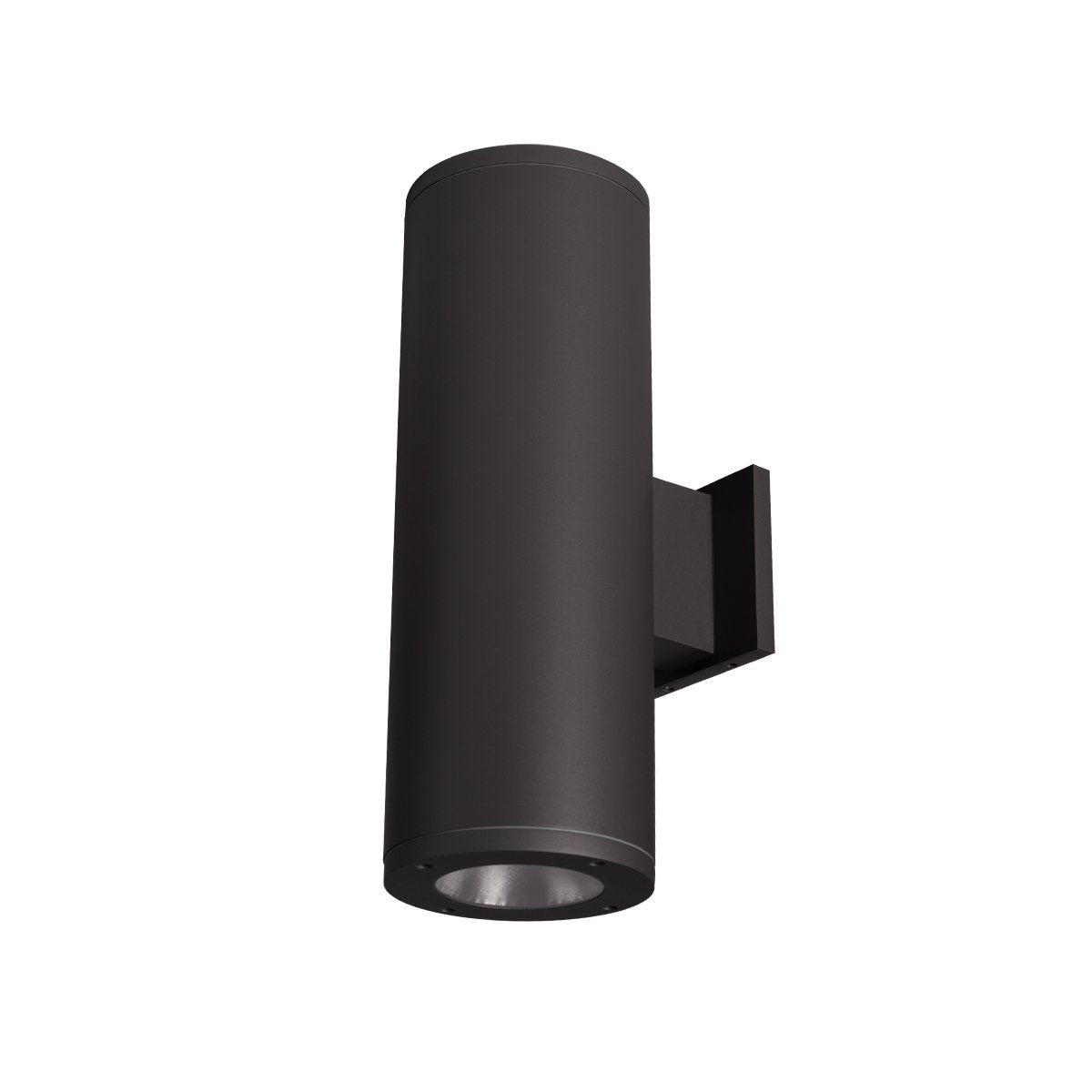 Tube Architectural 6" Double Wall Mount - Black Finish