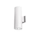 Tube Architectural LED 5" Double Wall Mount - White Finish