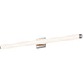 Load image into Gallery viewer, Tubo 40" Slim LED Bath Bar - Satin Nickel Finish (Drum Trim)
