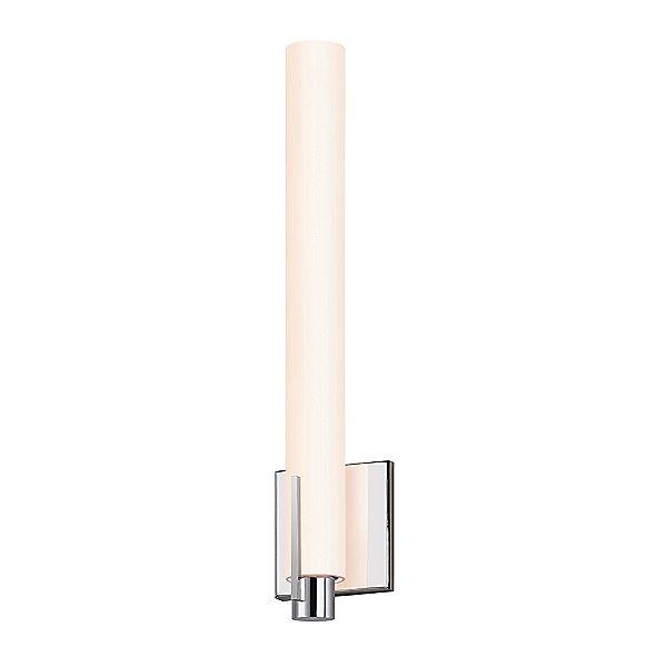 Tubo Medium ST Slim LED Wall Sconce - Polished Chrome (Spine Trim)