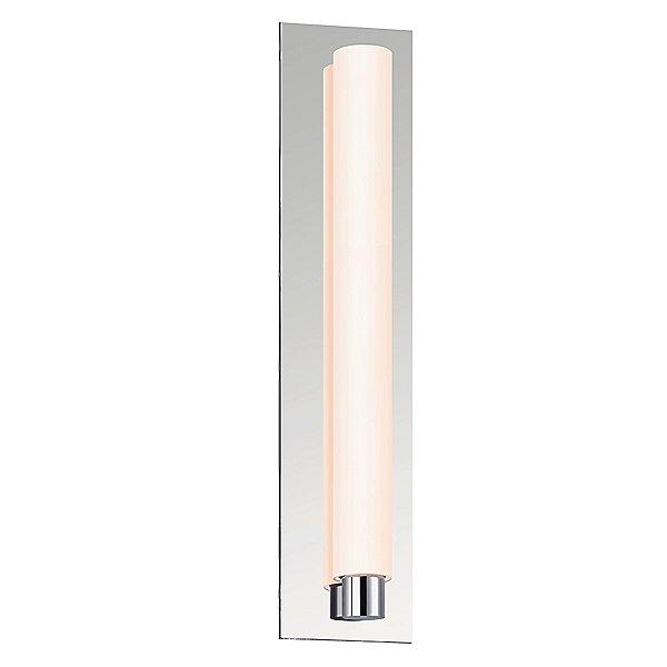 Tubo Large DT Slim Panel LED Wall Sconce - Polished Chrome (Drum Trim)