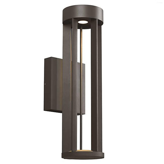 Turbo Outdoor LED Wall Sconce - Bronze Finish