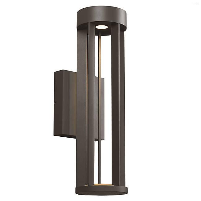 Turbo Outdoor LED Wall Sconce - Bronze Finish