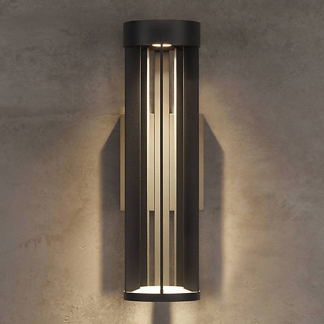 Turbo Outdoor LED Wall Sconce - Display