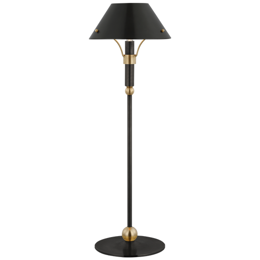 Turlington Medium Table Lamp - Bronze/Hand-Rubbed Antique Brass Finish