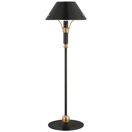 Turlington Medium Table Lamp - Bronze/Hand-Rubbed Antique Brass Finish