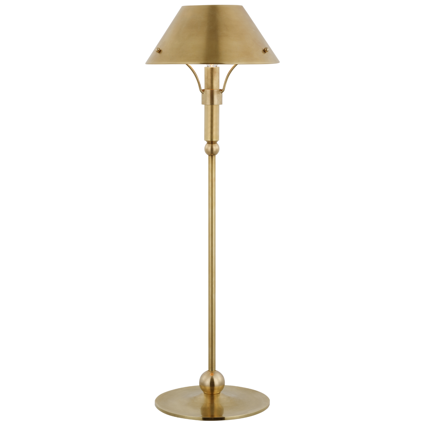 Turlington Medium Table Lamp - Hand-Rubbed Antique Brass Finish