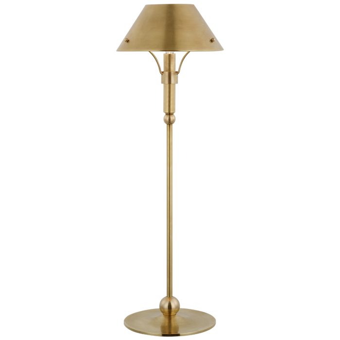 Turlington Medium Table Lamp - Hand-Rubbed Antique Brass Finish
