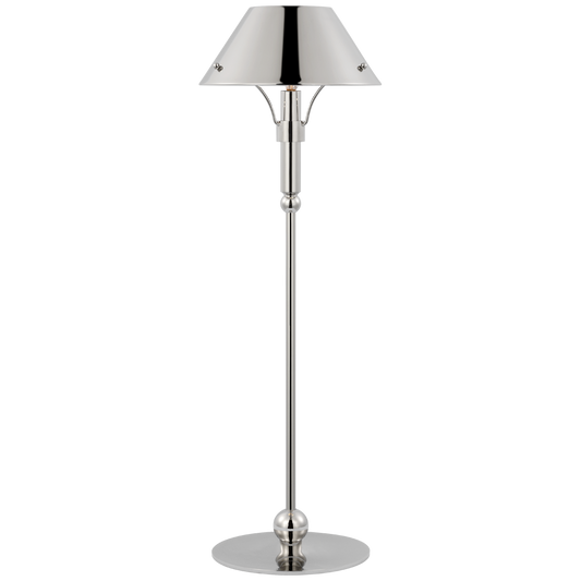 Turlington Medium Table Lamp - Polished Nickel Finish