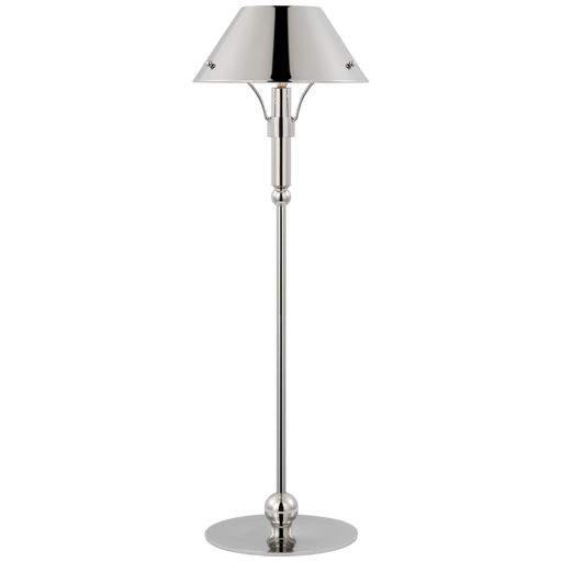 Turlington Medium Table Lamp - Polished Nickel Finish