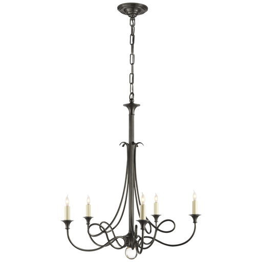 Twist Chandelier Bronze