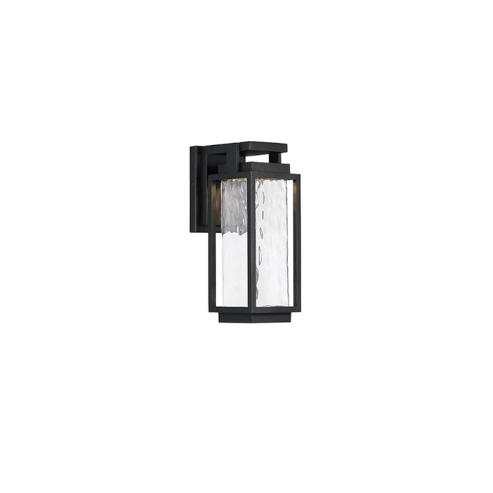 Two If By Sea 12" LED Outdoor Wall Sconce - Black Finish