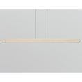 Load image into Gallery viewer, Una 66" LED Linear Suspension - White Washed Oak Finish
