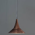 Load image into Gallery viewer, Unterlinden LED Pendant - Bronze Detail
