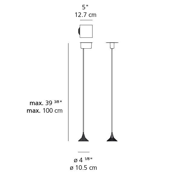 Unterlinden LED Pendant - Diagram