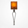 Load image into Gallery viewer, Urban Loft Angle Glass Wall Sconce - Satin Nickel/Bronze Granite
