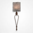 Load image into Gallery viewer, Urban Loft Angle Glass Wall Sconce - Satin Nickel/Smoke Granite
