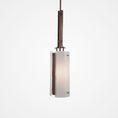 Load image into Gallery viewer, Urban Loft Trestle Pendant Light - Oil Rubbed Bronze/Frosted Granite
