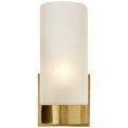 Load image into Gallery viewer, Urbane Sconce - Soft Brass Finish
