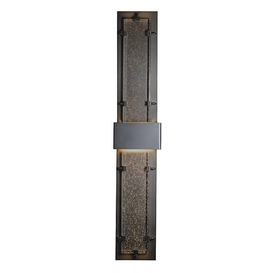 Ursa Double LED Outdoor Wall Sconce - Coastal Dark Smoke Finish