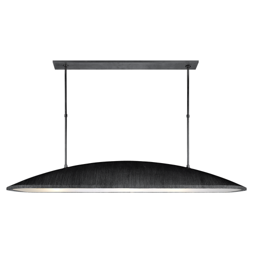 Utopia Large Linear Pendant - Aged Iron