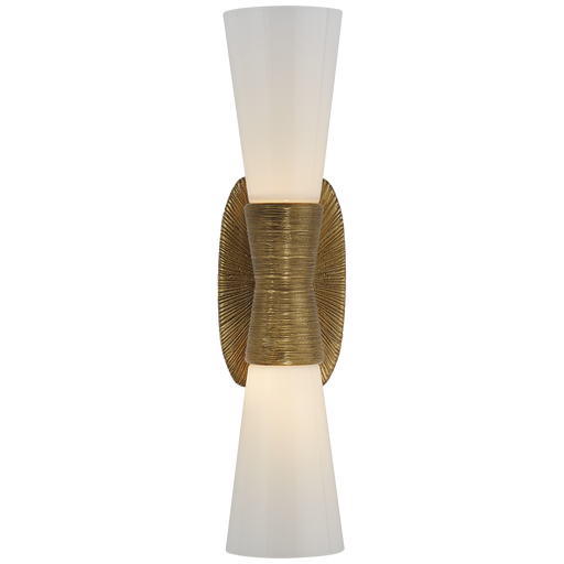 Utopia Small Double Bath Sconce by Visual Comfort Signature