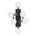 Load image into Gallery viewer, Viaggio Wall Sconce - Opal/Brass Finish
