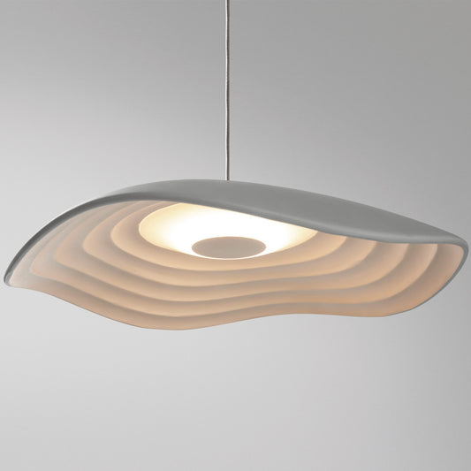 Valentina Pendant - Light Grey/White Finish