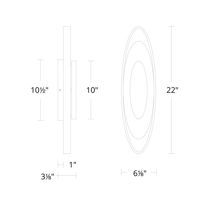 Valor Wall Sconce - Diagram