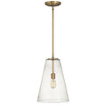 Load image into Gallery viewer, Vance Pendant - Heritage Brass Finish
