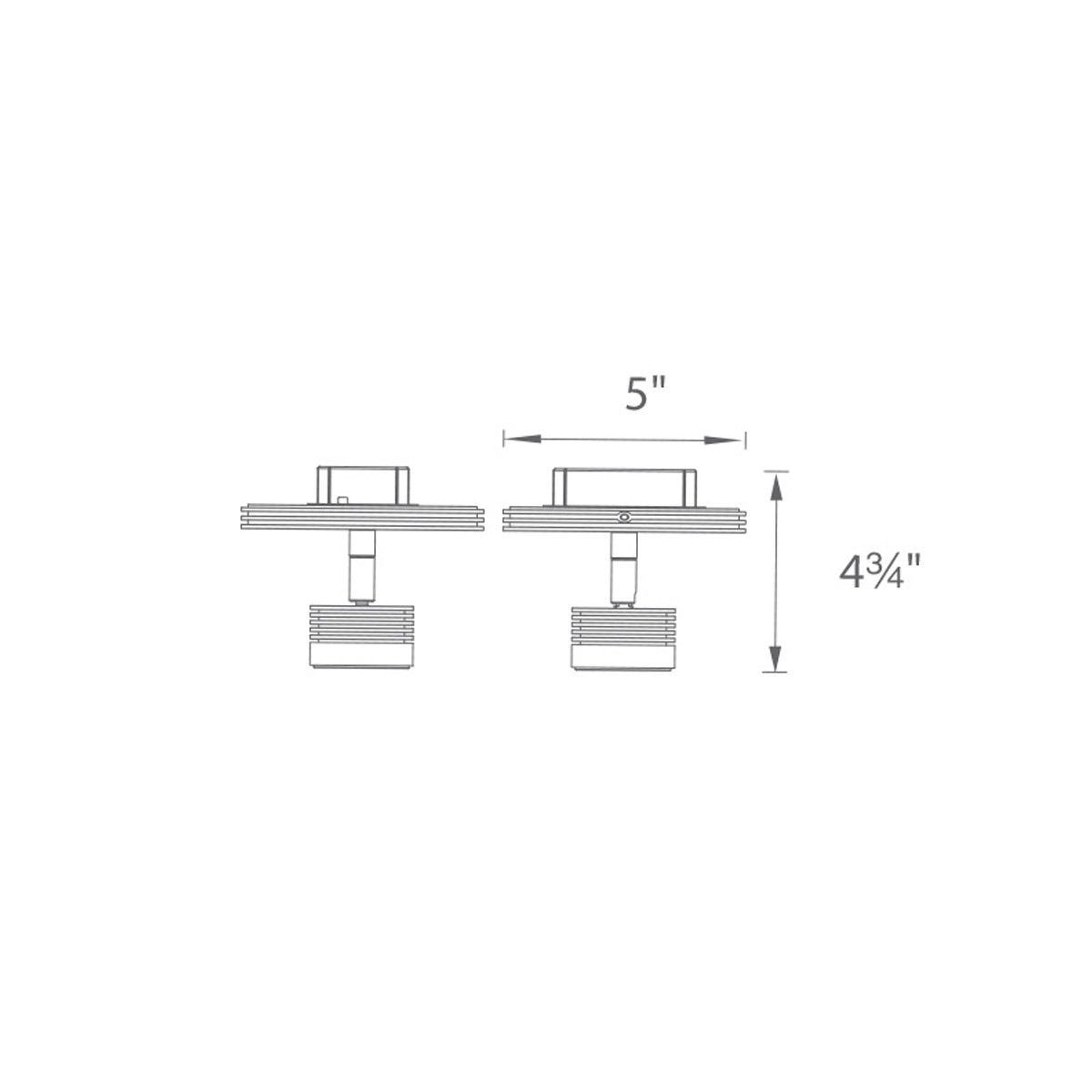 Vector LED Spotlight - Diagram