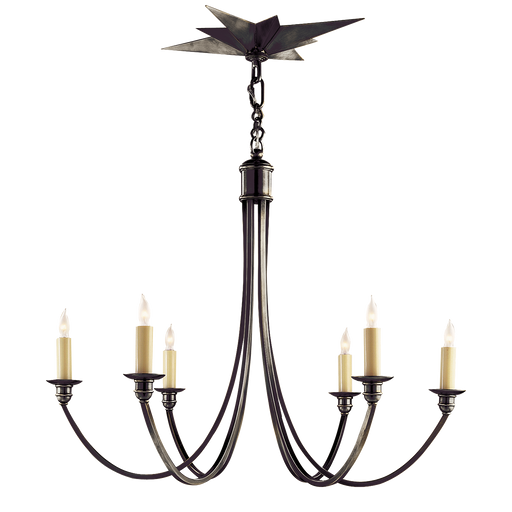 Venetian Medium Chandelier Bronze