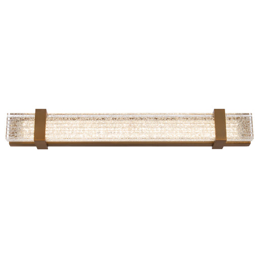 Verandah 27" LED Vanity Light - Aged Brass Finish