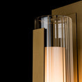 Load image into Gallery viewer, Vertical Bar Fluted Outdoor Wall Sconce - Detail
