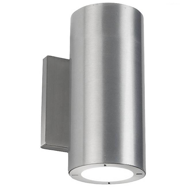 Vessel Tall Outdoor LED Wall Light - Brushed Aluminum Finish