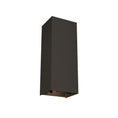 Load image into Gallery viewer, Vex Small LED Outdoor Wall Sconce - Bronze Finish
